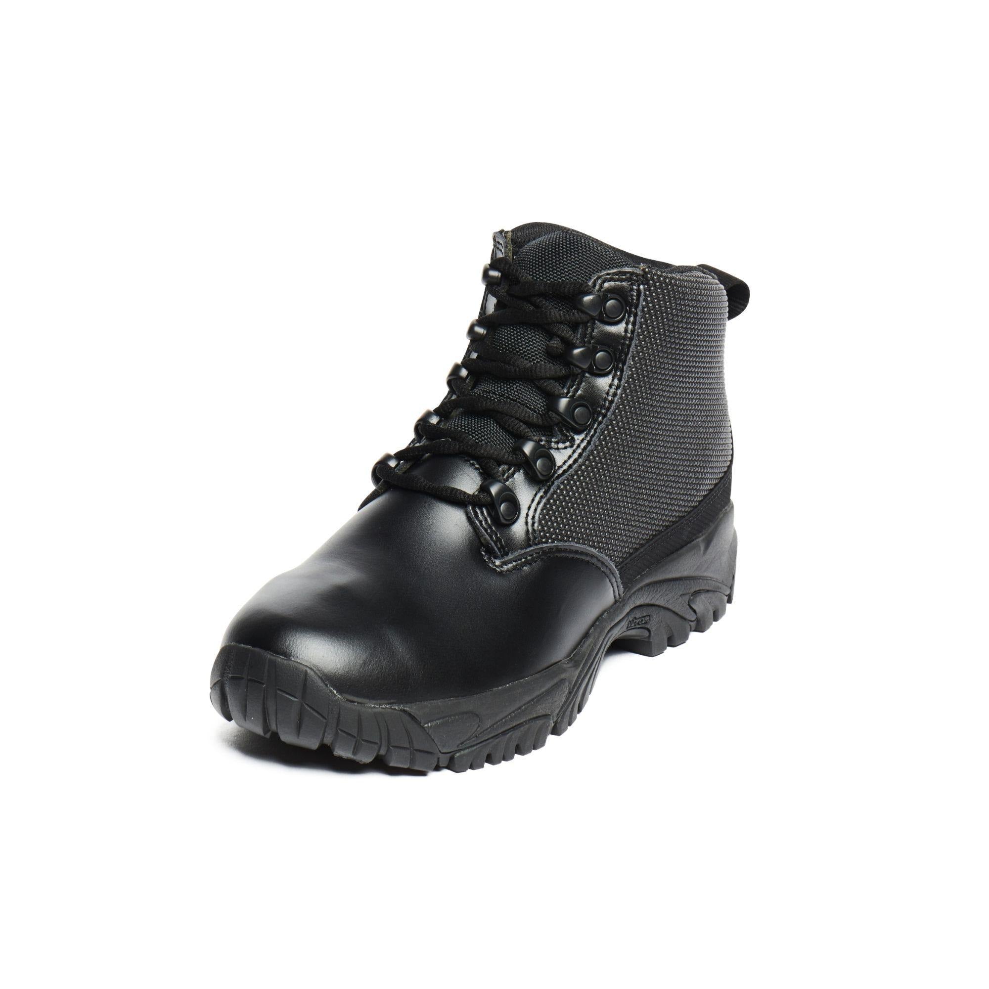 ALTAI®6英寸皮革鞋头黑色防水战术靴