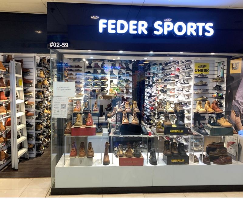 Cat 2025 shoes showroom