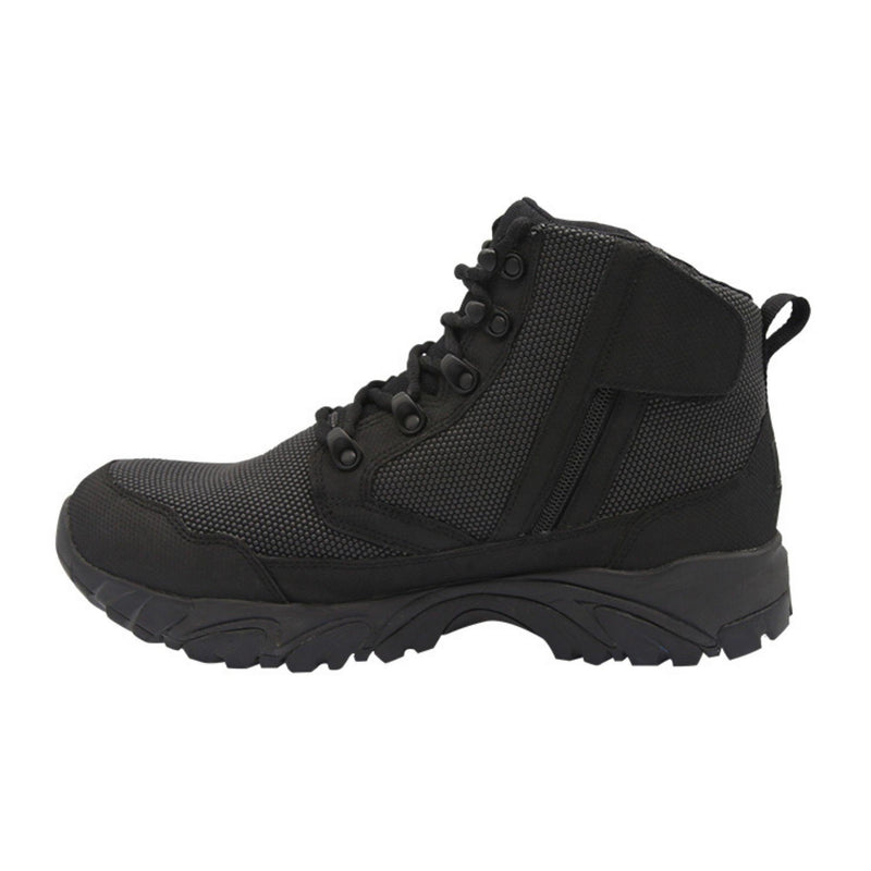 Zip Up Tactical Boots - Black 8 Water Proof and Light - ODSGear