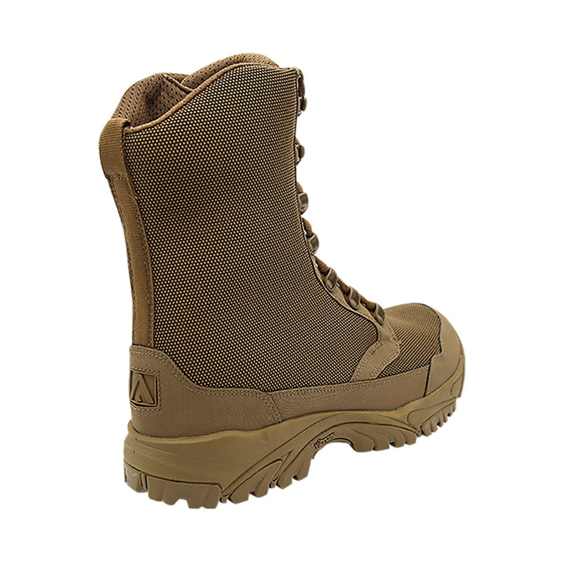ALTAI® 8" Brown Waterproof Motorcycling Boots with Zipper - Altai Gear Singapore