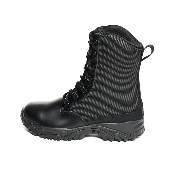 ALTAI® 8" Black Waterproof Tactical Boots with Leather Toe - Altai Gear Singapore