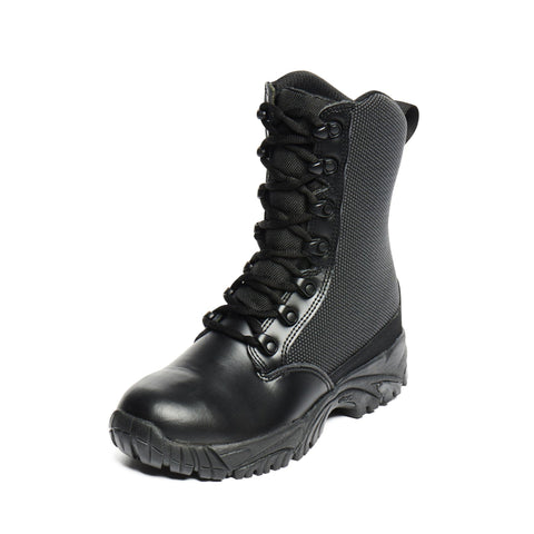 Full leather combat on sale boots