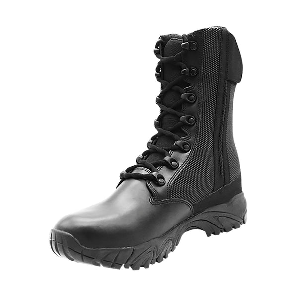 ALTAI® 8" Black Waterproof Tactical Boots with Zipper - Altai Gear Singapore